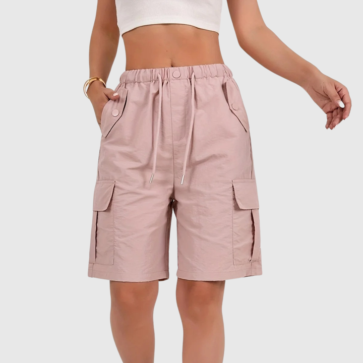 Lightweight Quick-Dry Cargo Shorts Daisy