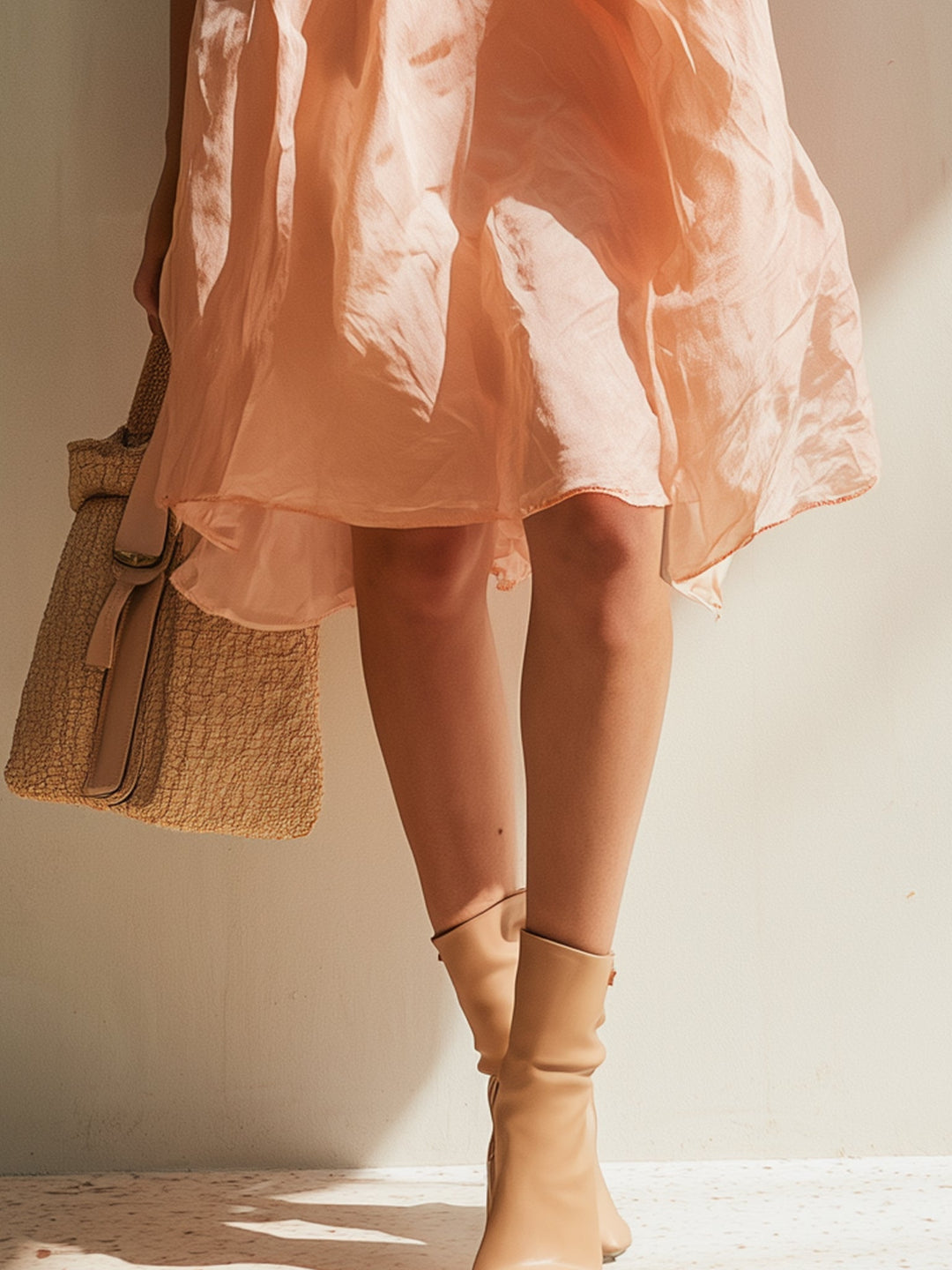 Elegant Pink 3D Floral Camisole Mini Dress