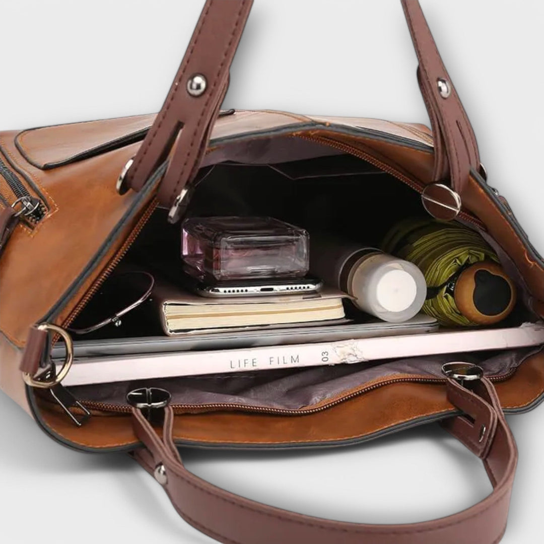 Maria™ - Elegant leather bag