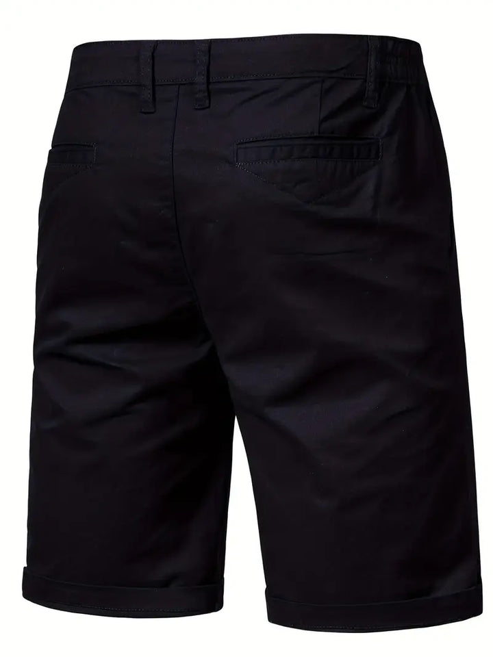 Cotton Shorts with Pockets