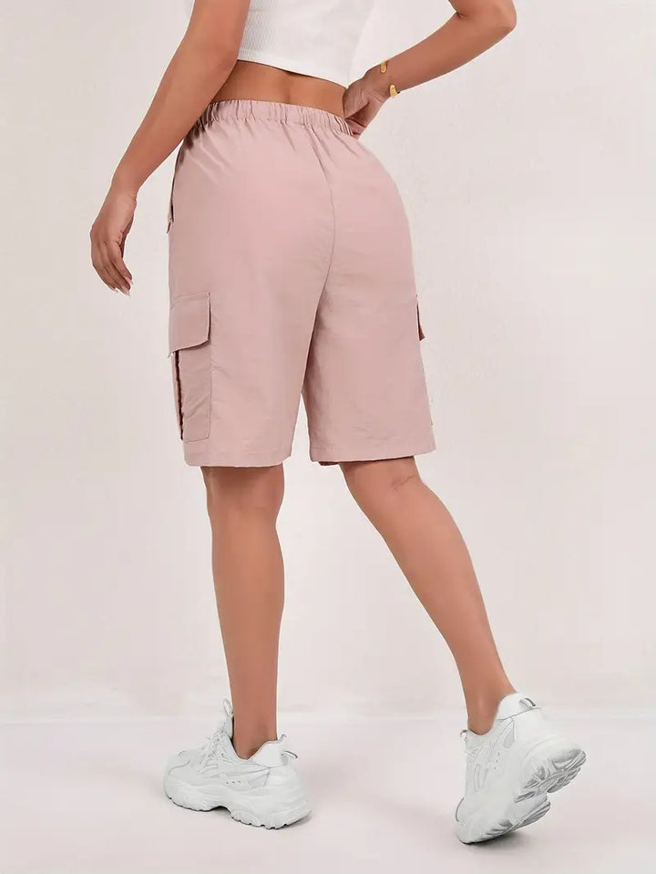 Lightweight Quick-Dry Cargo Shorts Daisy
