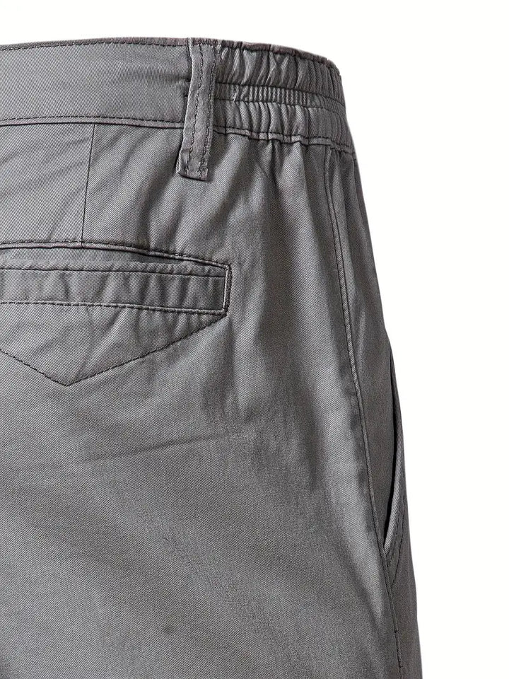 Cotton Shorts with Pockets