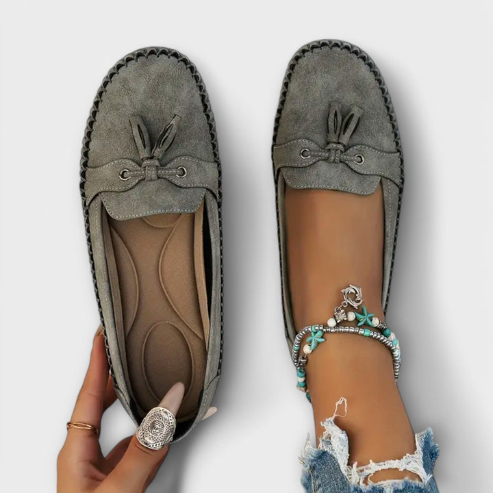 Teresa - Leather Moccasins