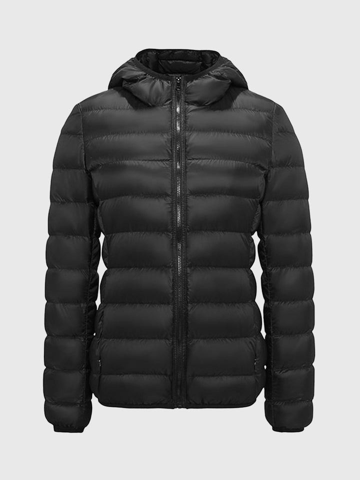 Lightweight Puffer Jacket with Down Filling