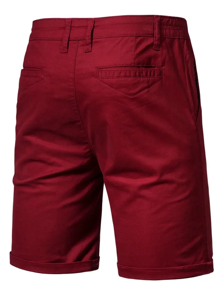 Cotton Shorts with Pockets