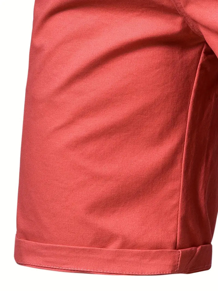 Cotton Shorts with Pockets
