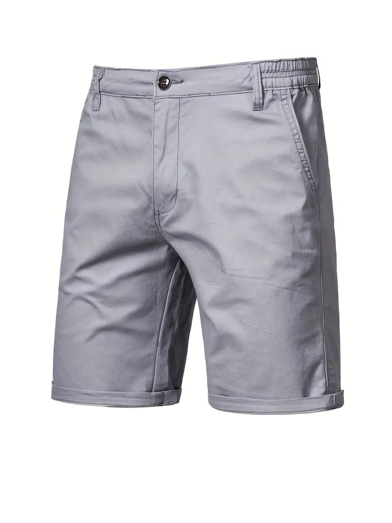 Cotton Shorts with Pockets