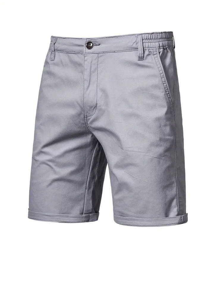 Cotton Shorts with Pockets