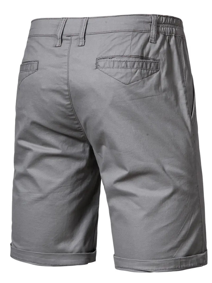 Cotton Shorts with Pockets
