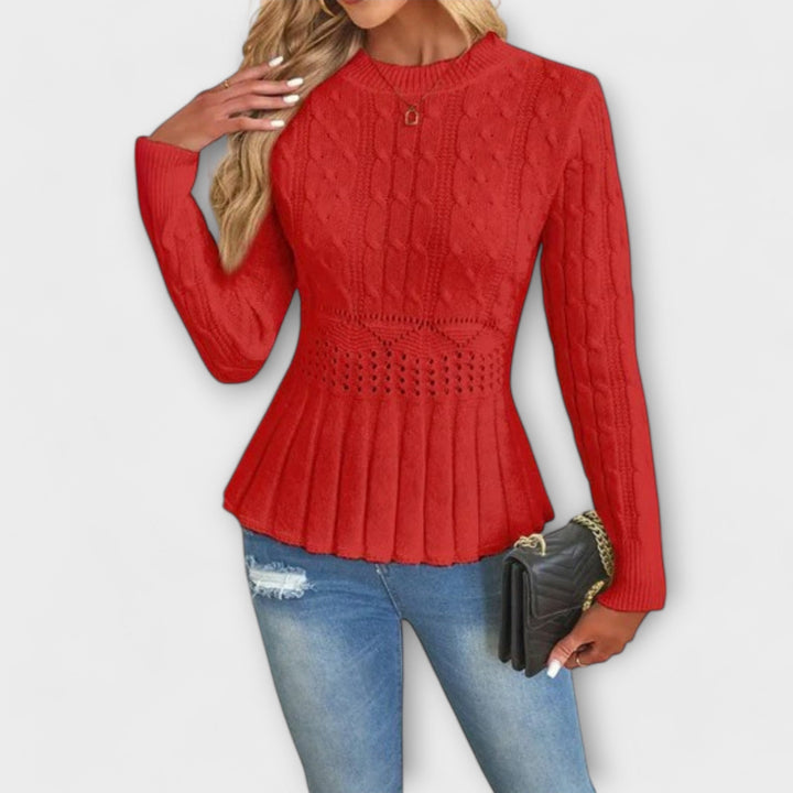 Roya - Elegant Knit Sweater