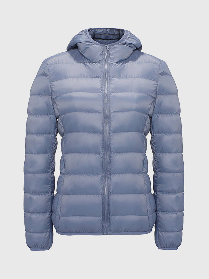 Lightweight Puffer Jacket with Down Filling