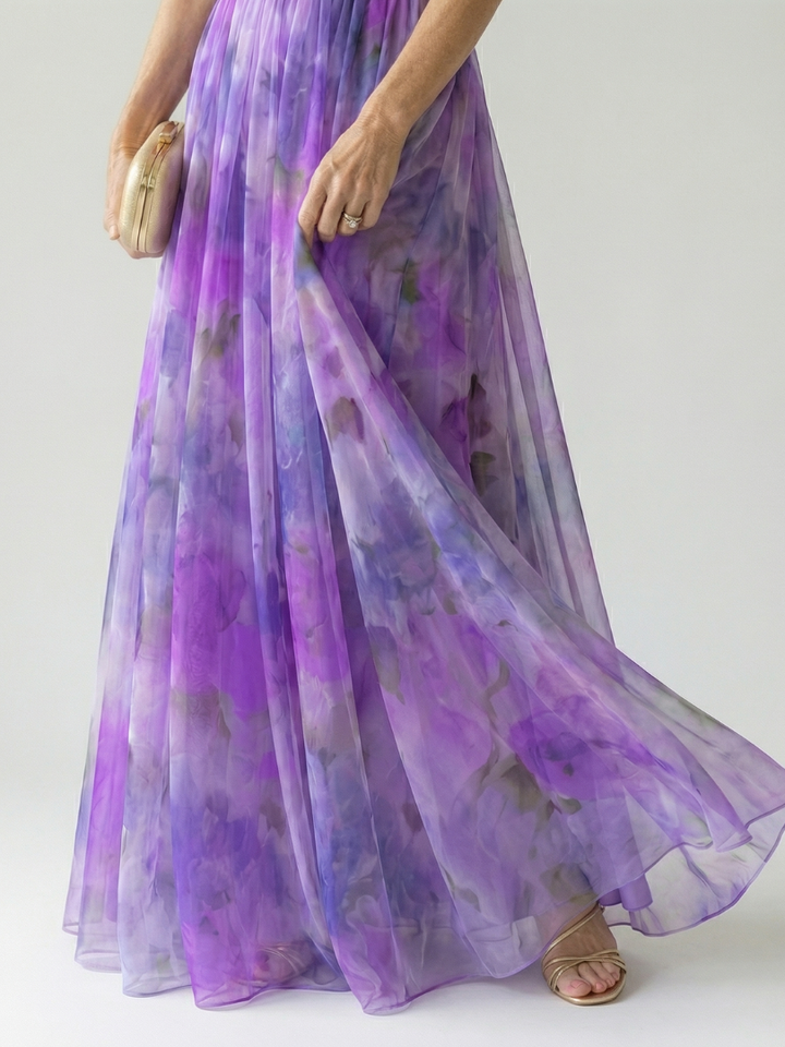 Soft Wrap Maxi Dress Isel