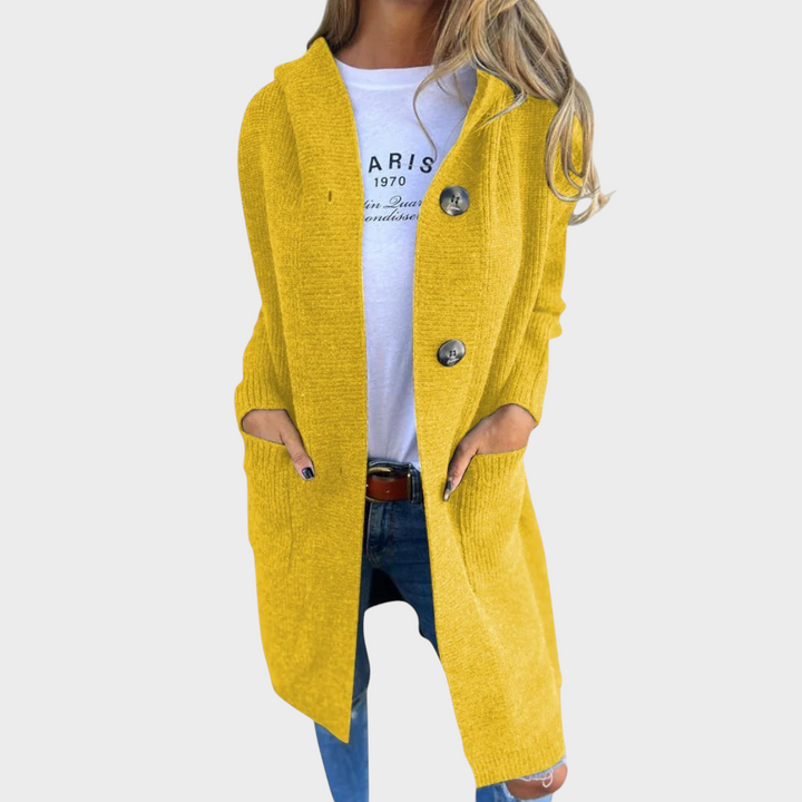 Dalila - Long Knit Coat