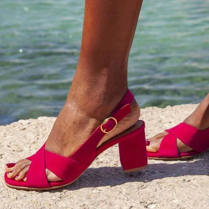 Celeste | Blue Summer Sandals, Solar Elegance