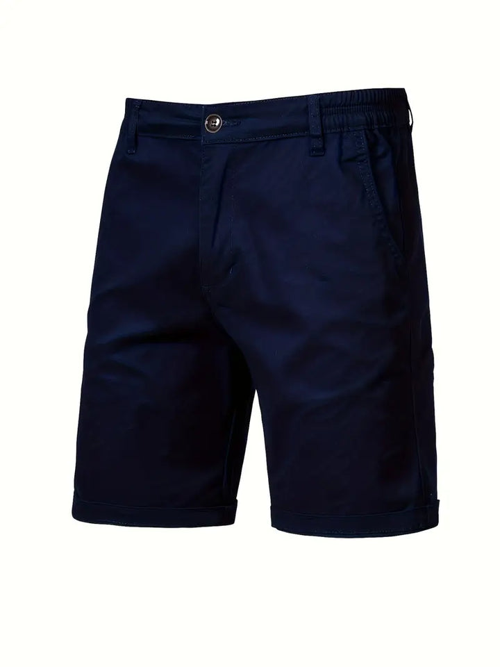Cotton Shorts with Pockets