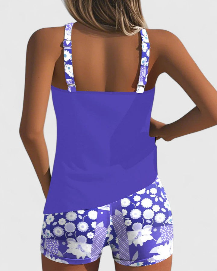 Chic Summer Tankini Marine
