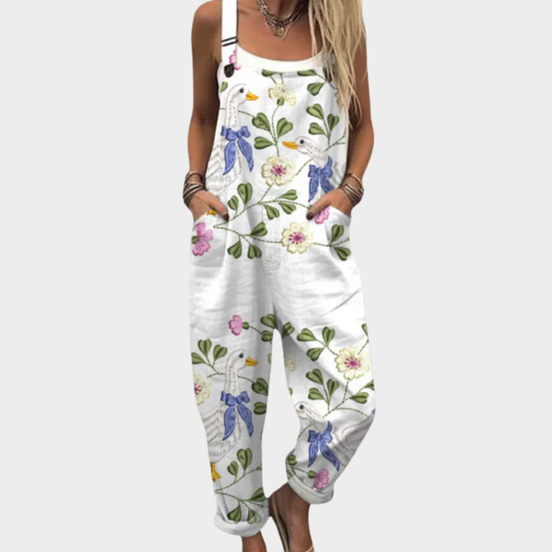 VERLAINE | Comfortable Printed Overall