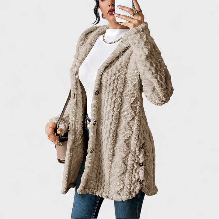 Cristina - Soft Hoodie Coat