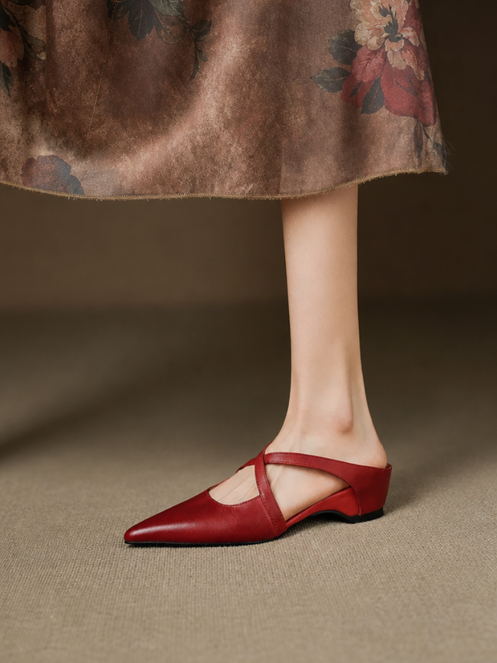 Aluna | Leather Mules