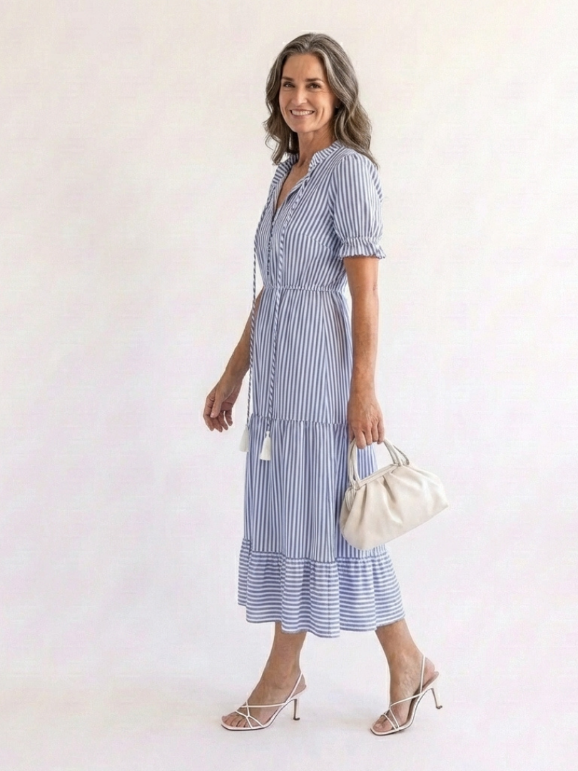 Dakato Short Sleeve Midi Dress