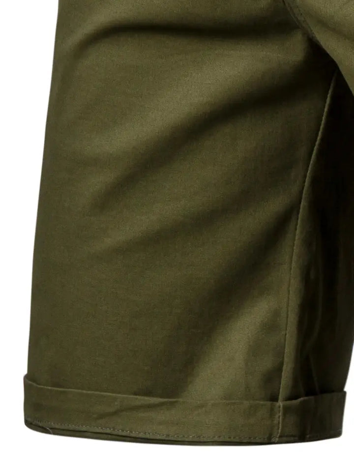 Cotton Shorts with Pockets
