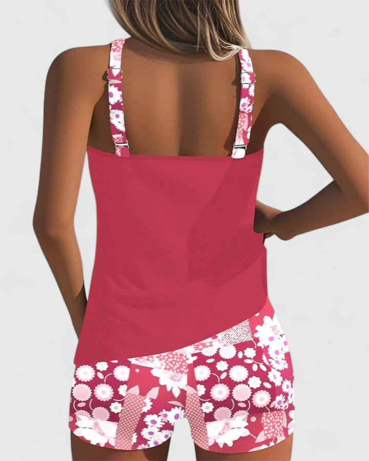 Chic Summer Tankini Marine
