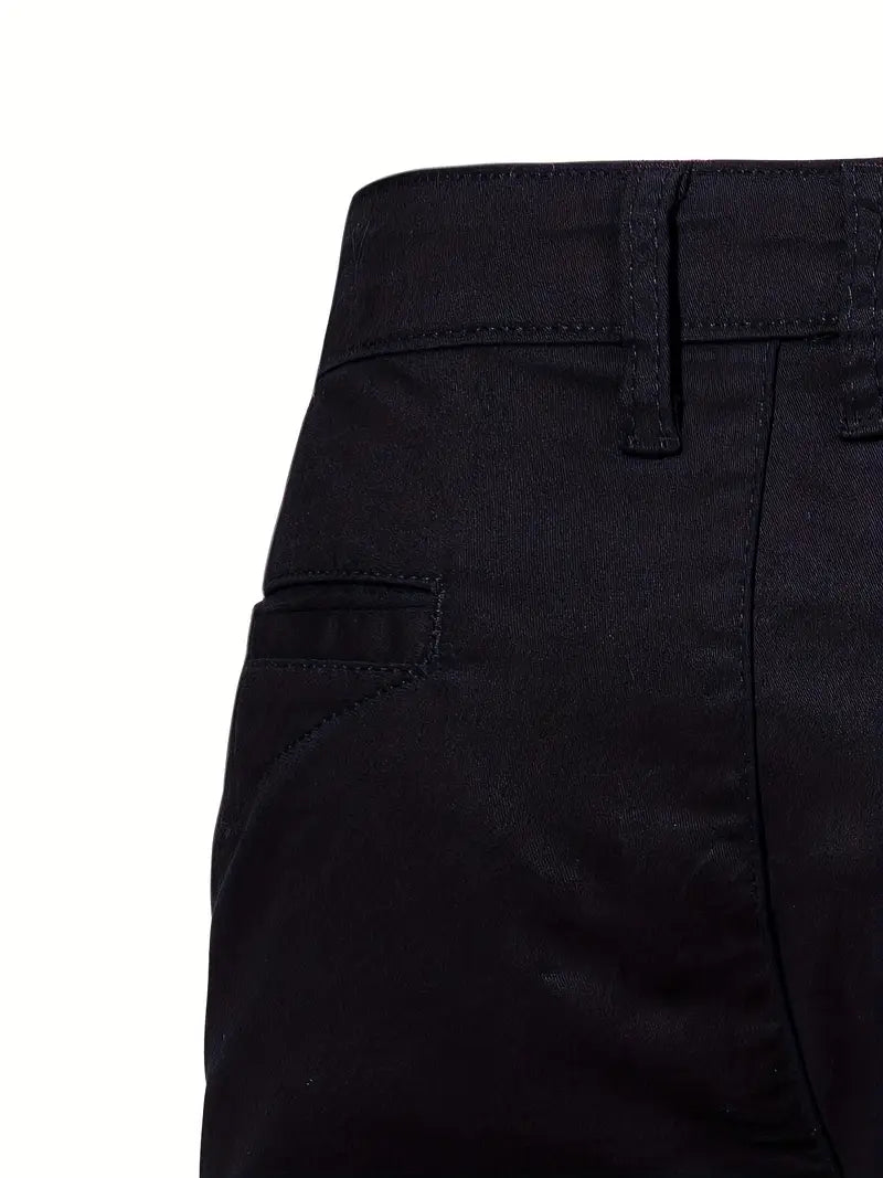 Cotton Shorts with Pockets