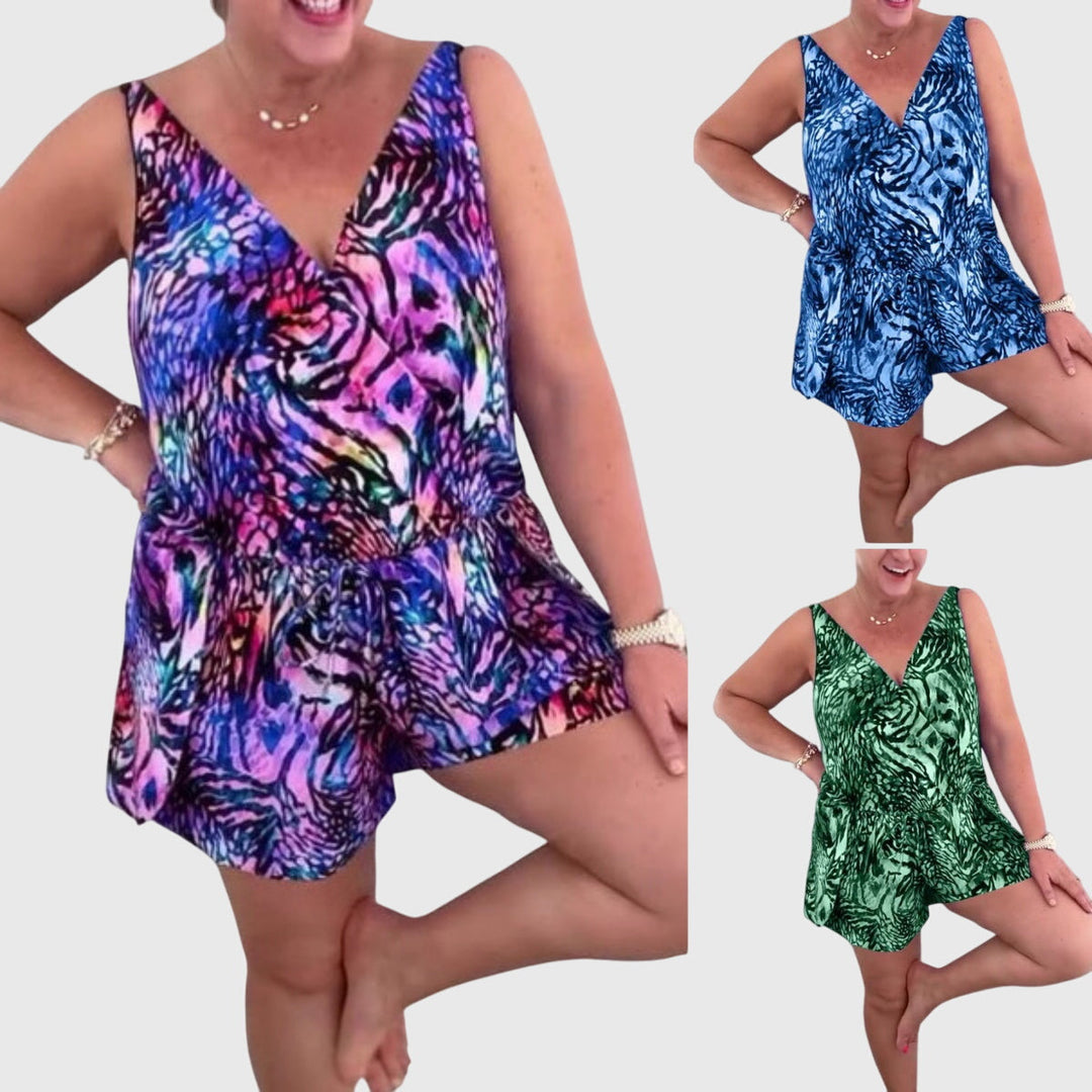 Elongated Silhouette Tankini Gabrielle