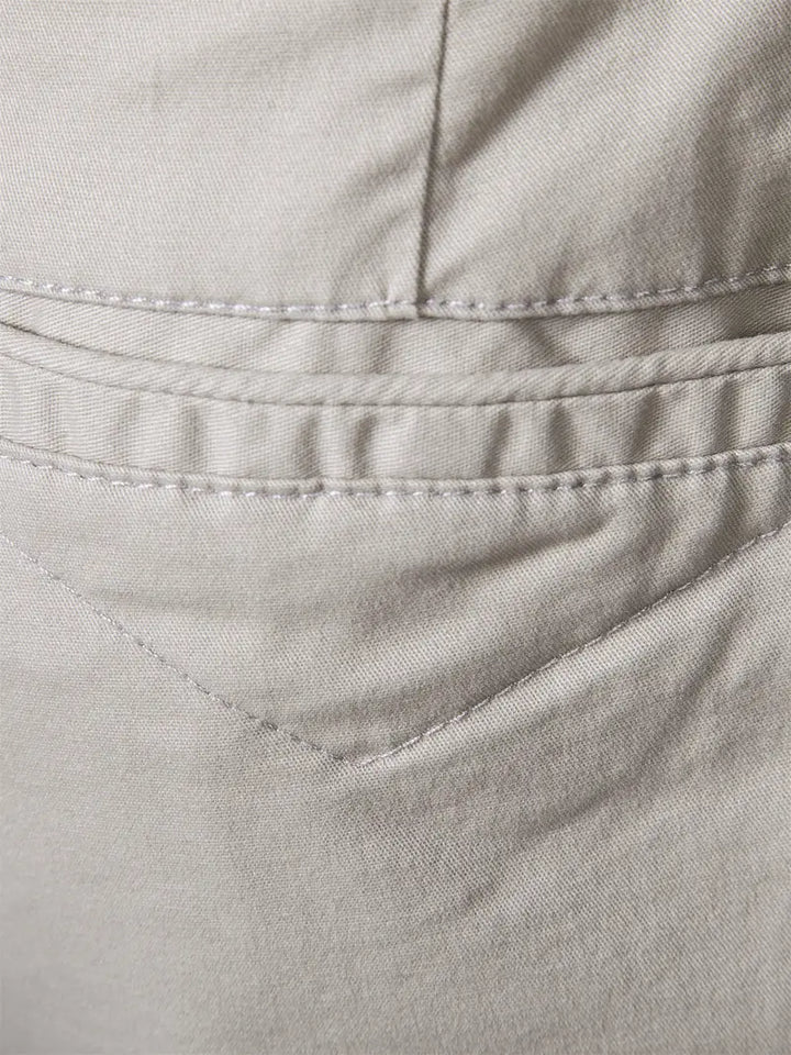 Cotton Shorts with Pockets