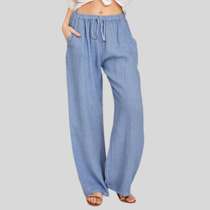 Enara - Comfortable Pants with Drawstring