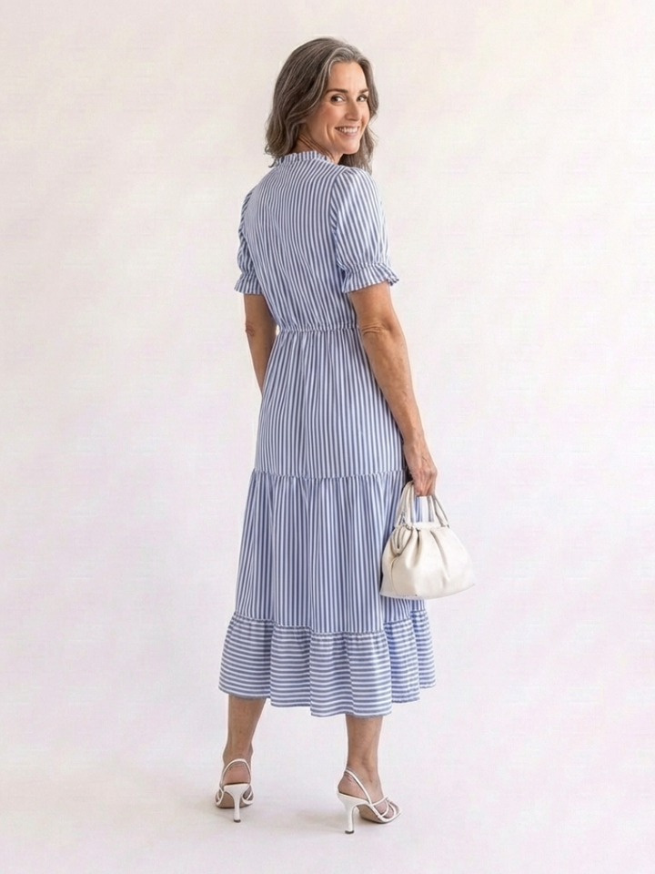 Dakato Short Sleeve Midi Dress