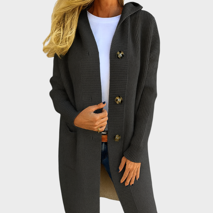 Dalila - Long Knit Coat