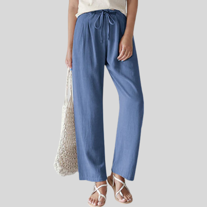 Vara - Relaxed Pants with Drawstring