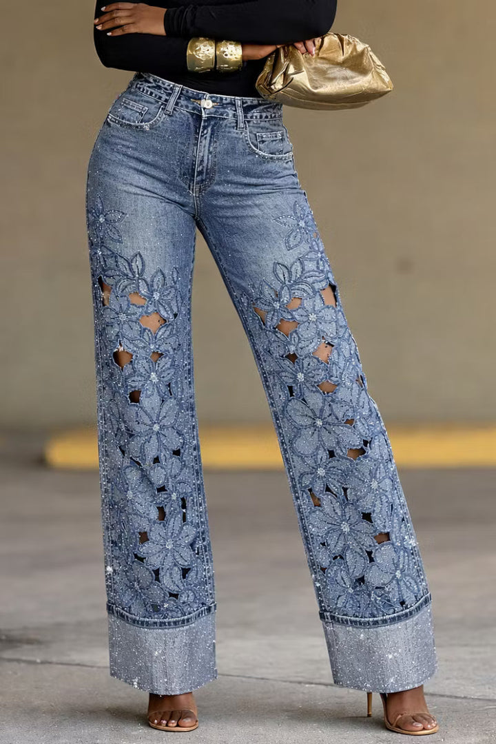 Bloom Denim Pants