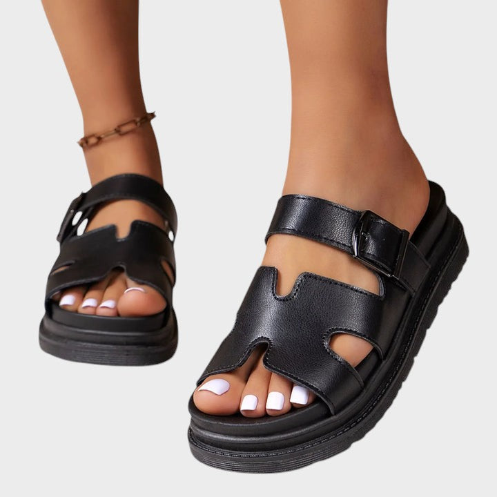 Rosinha - Orthopedic sandals with H-shaped design for comfort and support