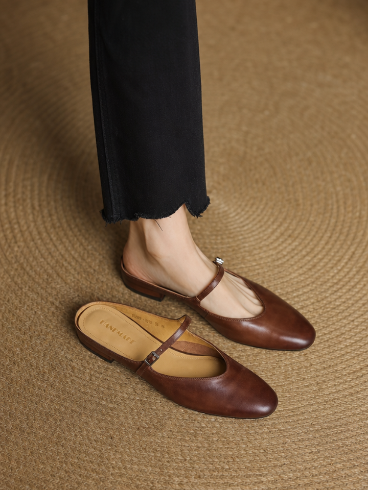 Merisa | Leather Mules