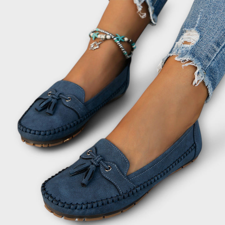Teresa - Leather Moccasins