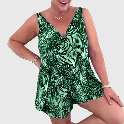 Elongated Silhouette Tankini Gabrielle