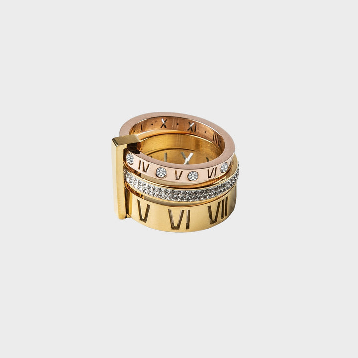 Triple Shine Ring