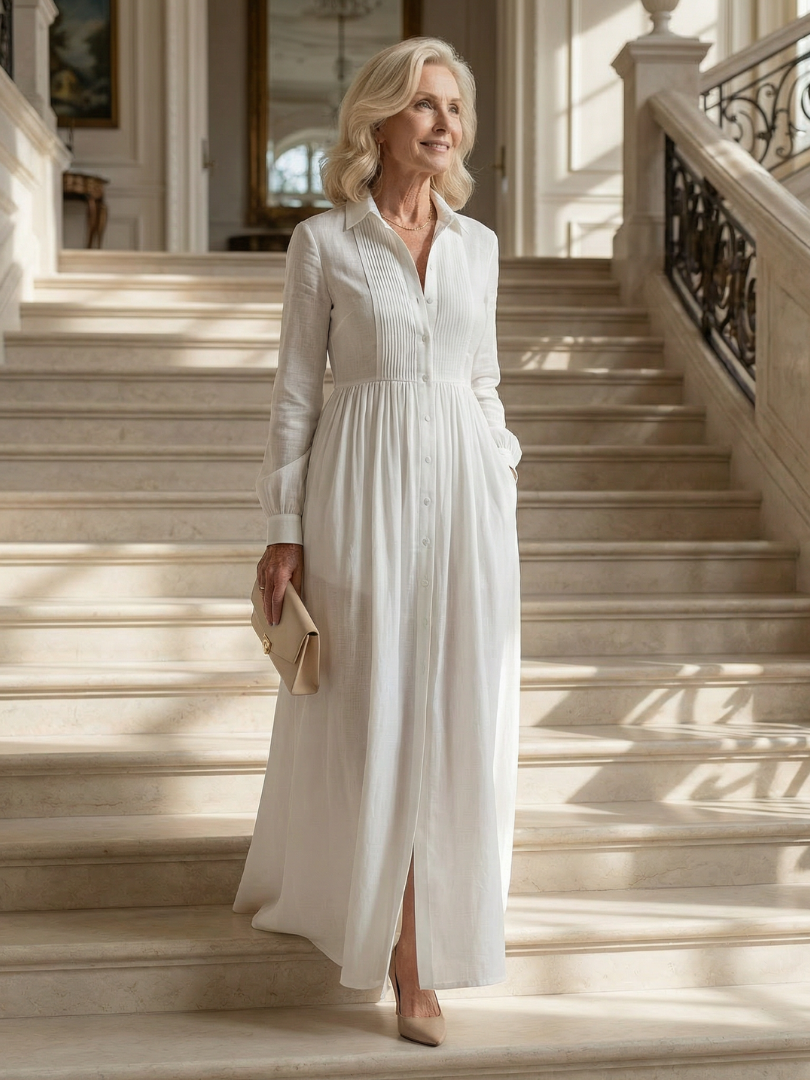 Lioren Soft Flow Maxi Dress