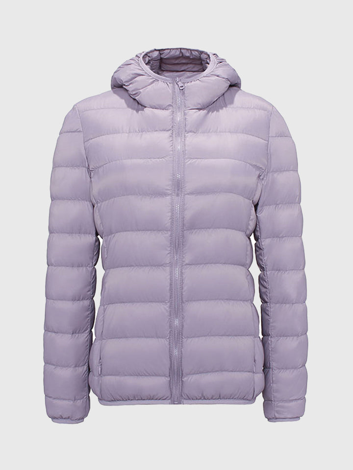 Lightweight Puffer Jacket with Down Filling