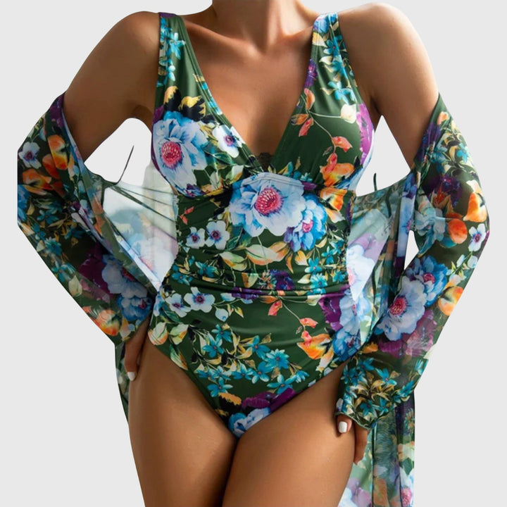 Chic Summer Swimsuit in Navy