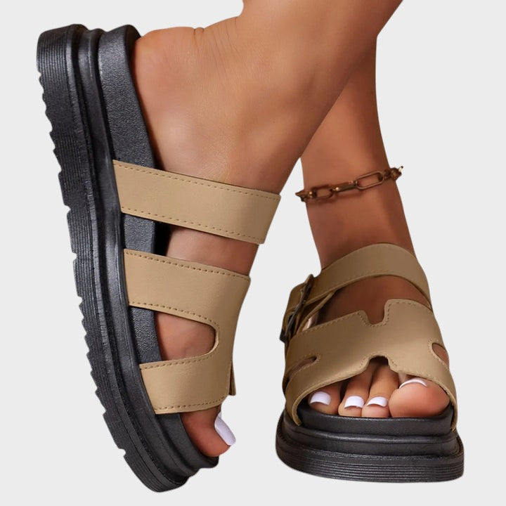 Rosinha - Orthopedic sandals with H-shaped design for comfort and support