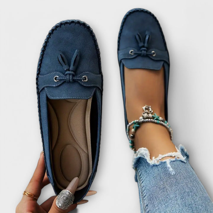 Teresa - Leather Moccasins