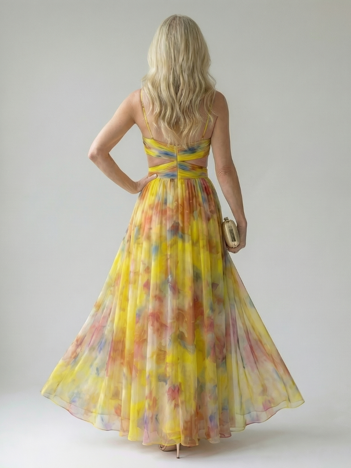 Soft Wrap Maxi Dress Isel