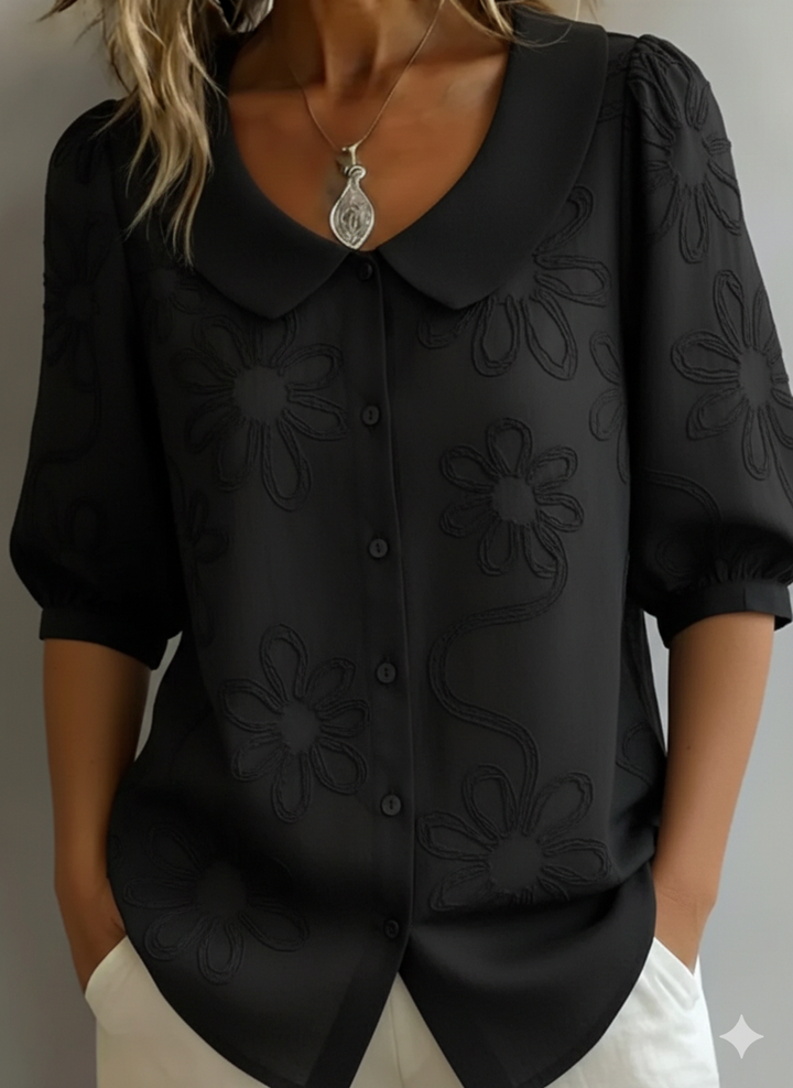 Aurélie™ | Lightweight blouse with floral pattern