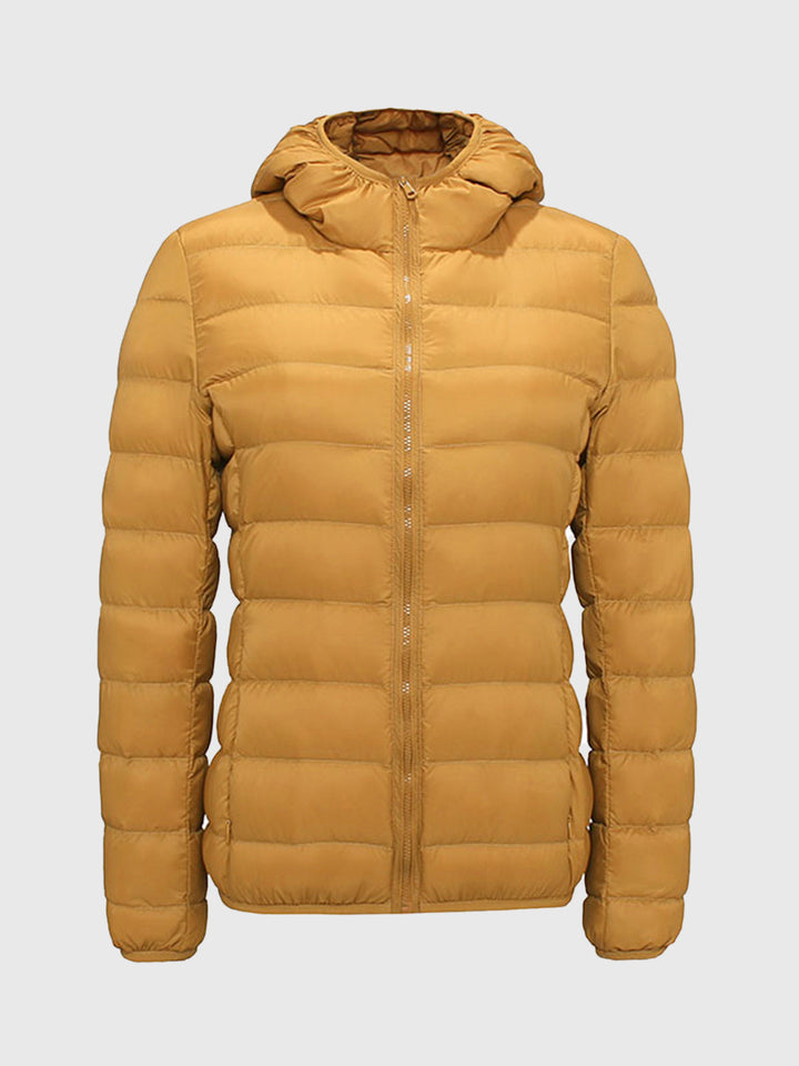 Lightweight Puffer Jacket with Down Filling