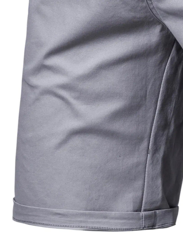 Cotton Shorts with Pockets