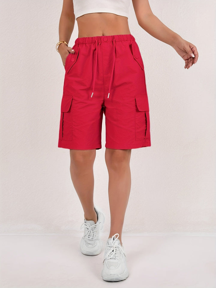 Lightweight Quick-Dry Cargo Shorts Daisy
