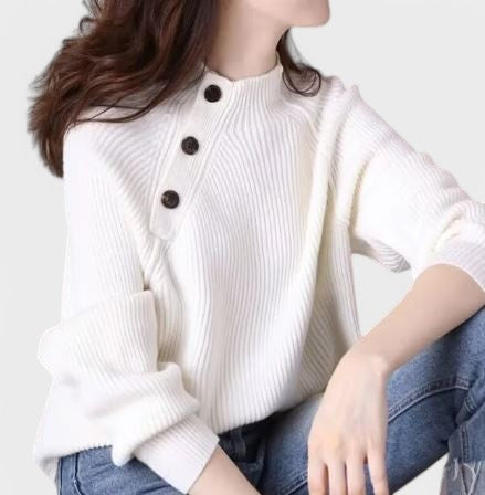 Long Sleeve Knit Sweater for Women
